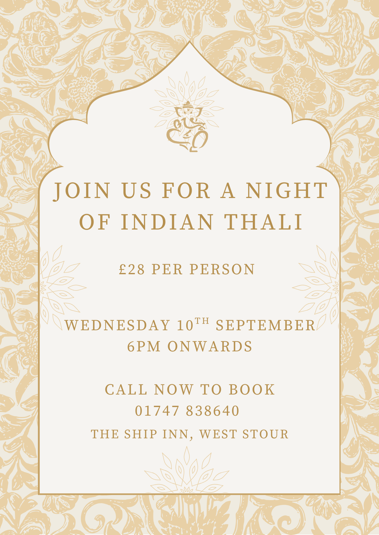 Indian Thali Poster